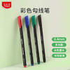 马培德彩色勾线笔0.4mm/4色装 水性笔金属笔头手账笔多色笔美术手绘描边勾线笔学生用品办公文具749144 商品缩略图8