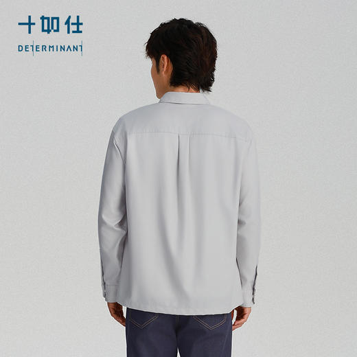 秋冬法兰绒洗水休闲保暖外套长袖百搭衬衫-CS05-02 商品图9
