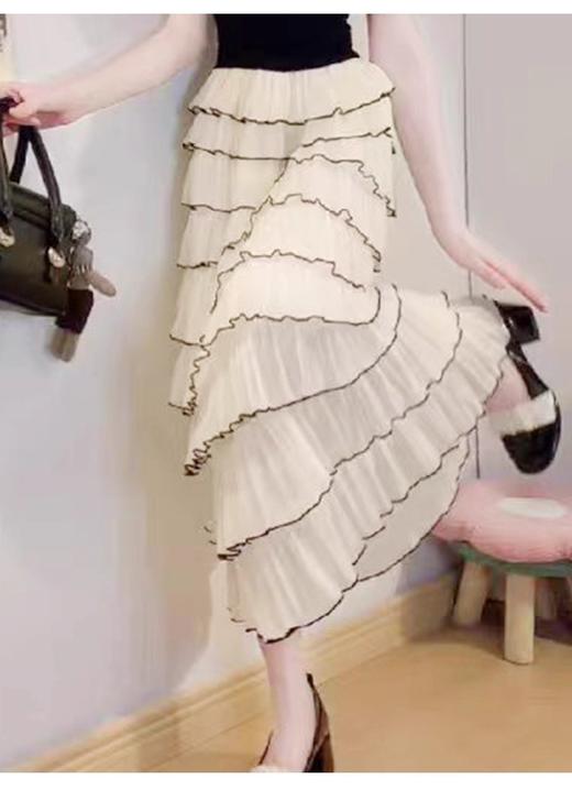 【门店同款】ENJOY秋季轻礼服千层慕斯蛋糕裙 164899139 商品图3