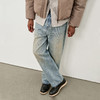 714street水洗做旧复古牛仔裤男2025秋潮牌纯棉直筒cleanfit裤子 商品缩略图2