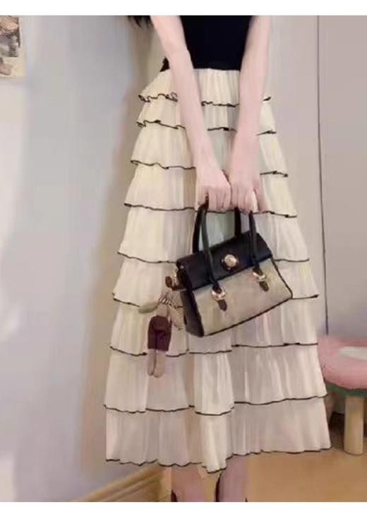 【门店同款】ENJOY秋季轻礼服千层慕斯蛋糕裙 164899139 商品图1