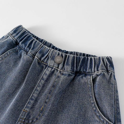 棉花堂山系复古潮趣童装牛仔裤——FA52126YX 商品图8