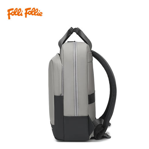 FolliFollie商务简约修身双肩包FF-D002A 商品图6