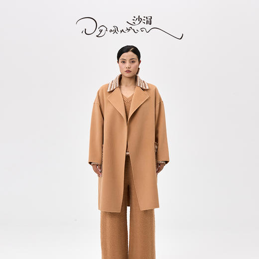 羊绒藏式大衣  SJF97W360N 商品图5