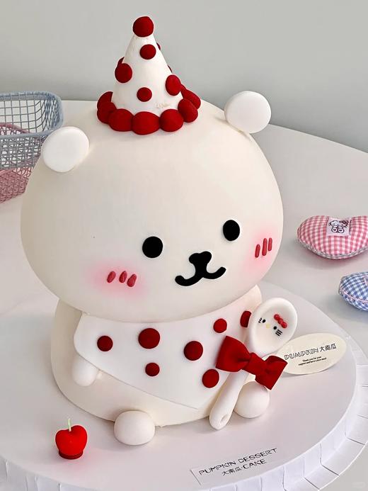 加高治愈小熊卡通蛋糕-低糖处理无添加 商品图1