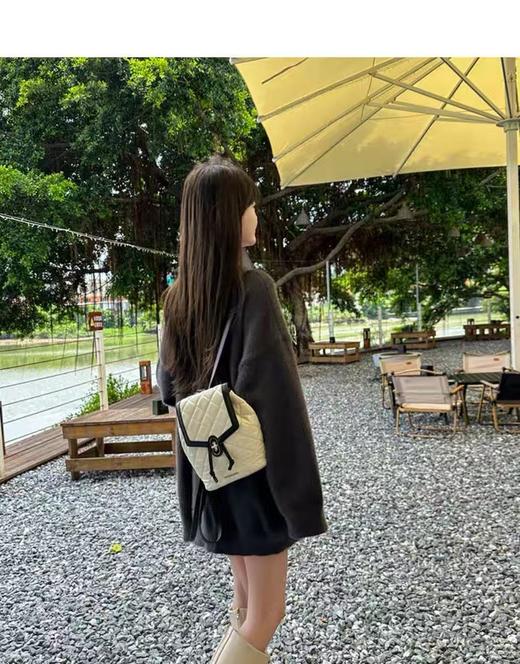 【孤品捡漏】G38深灰仿水貂毛针织开衫外套-喜出 商品图6