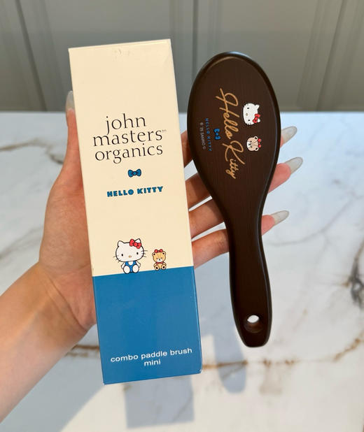 日单联名Hello Kitt*y 天然猪鬃毛气垫梳子082505 商品图2