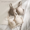 丁摩100%真丝聚拢内衣女防下垂小胸不空杯调整型桑蚕丝薄款文胸罩AL20214 商品缩略图0