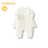 巴拉巴拉婴儿连体男女童包屁衣爬服夹棉假两件设计精致时髦洋气萌 商品缩略图2