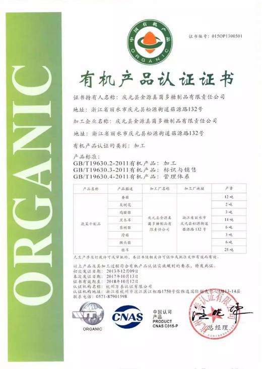 信洲有机认证黑木耳干货120g 商品图1