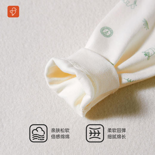 [春季上新]卓儿秋季连体衣新生儿全棉宝宝长袖舒适衣服婴儿打底衫萌娃穿搭 商品图5