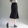 QYM 6321-Y荷叶边包臀鱼尾裙高腰气质半身裙 商品缩略图2