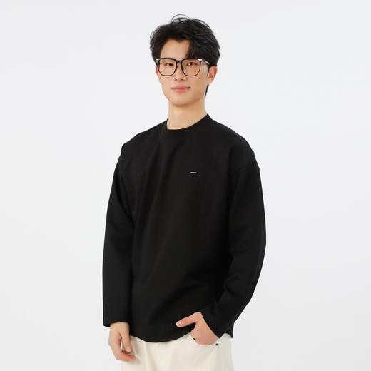 落肩开叉长袖T恤纪念日百货门店同款164893888 商品图1