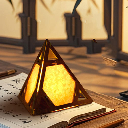 【中秋节DIY宋锦投影灯笼】手工材料包投影宫灯创意儿童手提古风花灯礼物仿宋锦 商品图1