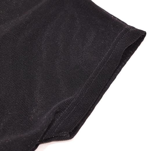 半身缘女装 秋季高领无袖网纱保暖轻盈透气小衫253113M05040009 商品图3