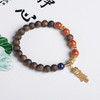 xy0568沉香+南红青金石醒狮手串 商品缩略图1
