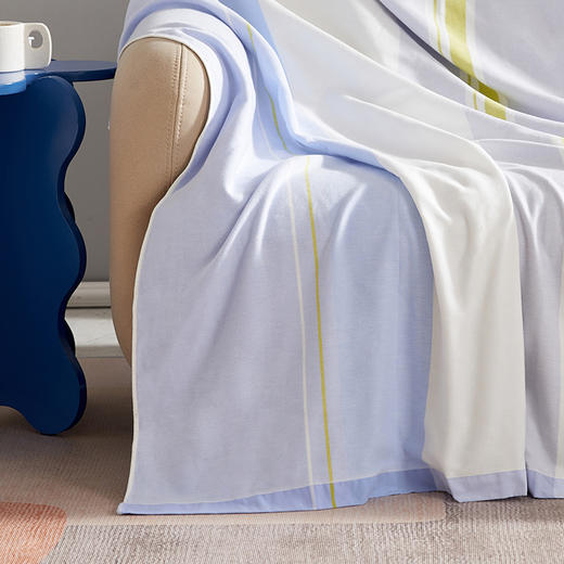 恐龙 弗伦卡A类全棉纱布毯 灰蓝色  200×230cm 商品图2