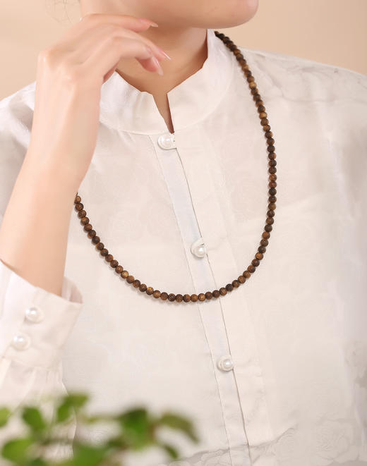 6mm棋楠多圈圆珠手串A款 BCQN401 【冯站长】 商品图3