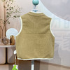 Cucutas幼童马甲CY25AUW525卡其/米白90#-120# 商品缩略图11