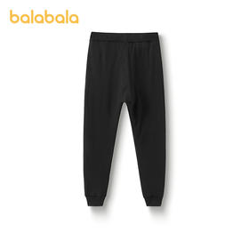 巴拉巴拉男童保暖裤儿童睡裤打底裤童装秋冬纯色柔软保暖舒适亲肤