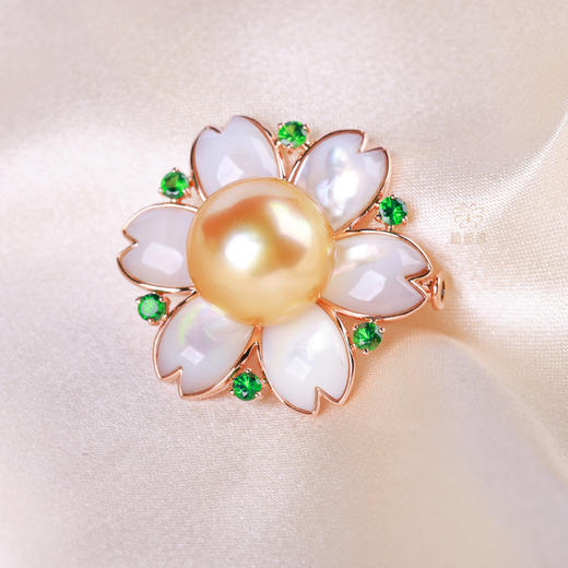 【金瑛向阳】金珠胸针    ZZ2505381 商品图3