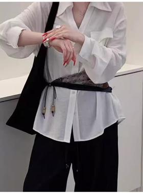 【门店同款】ENJOY秋季“城市与旷野”配丝巾衬衫 164743249