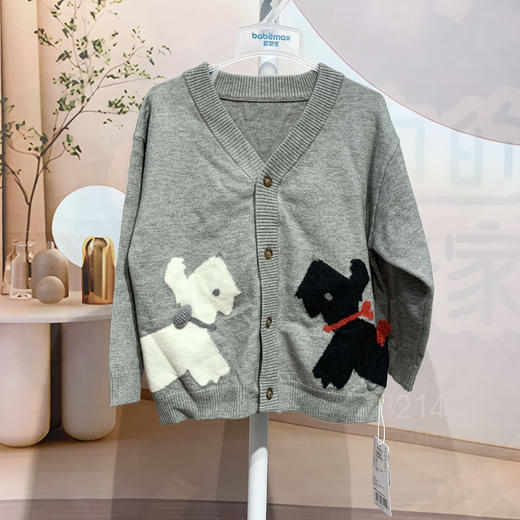 Cucutas幼童线衫CY25AUW741浅卡其/浅花灰90#-120# 商品图4