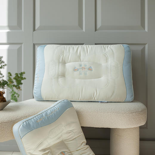 儿童学生壹举高粽护颈按摩枕芯枕头 商品图14