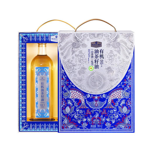 MM 山姆 Member's Mark 有机茶籽油（山茶油）礼盒 1L*2 商品图0