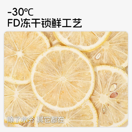 喜善花房冻干柠檬片50g+送一袋七日柠檬15g 商品图3