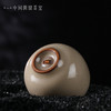 问鼎哥窑牛角款晴雪杯 商品缩略图4