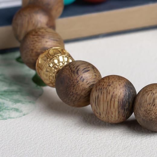 xy0571沉香+南红天河石手串 商品图5