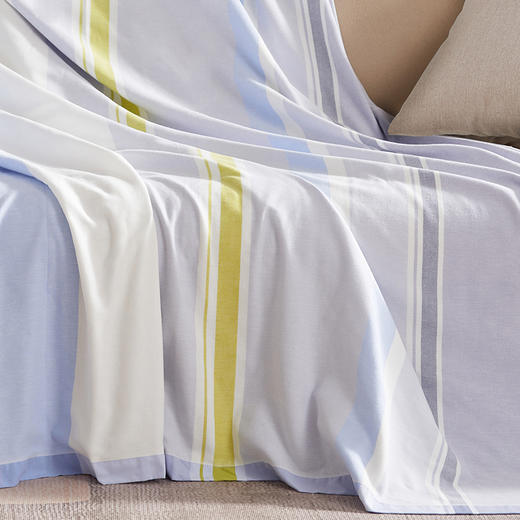 恐龙 弗伦卡A类全棉纱布毯 灰蓝色  200×230cm 商品图3