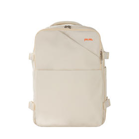 FolliFollie商务休闲功能型背包-米白色FF-Y016A