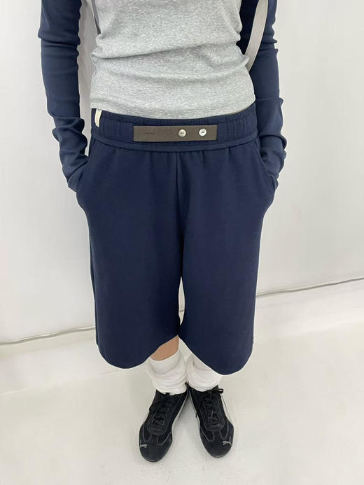CryingCenter 阔腿宽松直筒休闲七分卫裤短裤 哭喊中心 商品图5