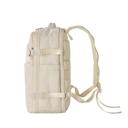 FolliFollie商务休闲功能型背包-米白色FF-Y016A 商品图3