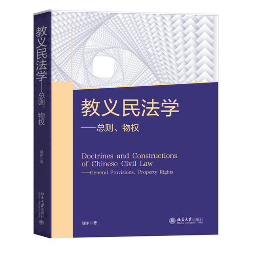 教义民法学——总则、物权 刘洋 著 北京大学出版社 商品图0