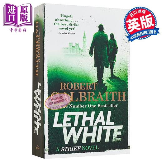 【中商原版】神探斯特莱克4 致命的白色 英文原版 Lethal White Cormoran Strike Book 4 Robert Galbraith J K Rowling 商品图0