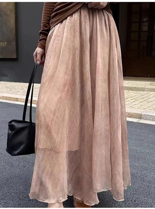 【门店同款】ENJOY秋季“谧色花颂”氛围特调纱半裙 164246912 商品图1