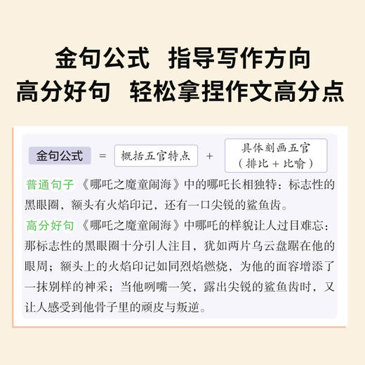 作文加分句.金句速查+金句仿写（2册） 商品图2