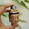 北齐菩萨头像彩塑立体冰箱贴彩绘佛头磁吸小摆件中式创意文创礼品 商品缩略图3