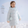 笛莎Deesha 童装女童羽绒服2025冬新款女童蝴蝶结可脱卸小包装饰中长款羽绒服 商品缩略图0