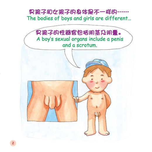《德德家家幼儿性教育系列》（第八版全4册）中英文双语 商品图9