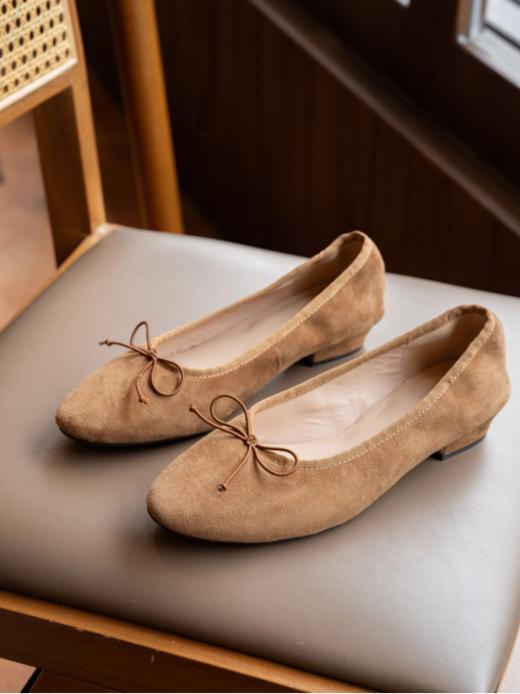 😍特惠清仓，99元入真皮鞋🌸【英国百年品牌SACHA小香风蝴蝶结芭蕾舞鞋】❗️ 对鞋子舒适度有要求的女神必入！🔥时髦精bi备！ 网上同系列售价参考💰7000+ 现在开团秒杀💰99元 商品图4