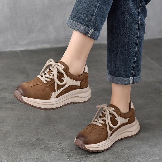 TN T6789-39运动休闲鞋低帮轻便厚底系带单鞋 商品图0