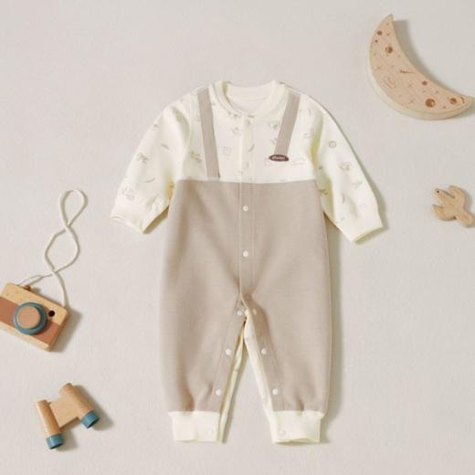 [春季上新]卓儿秋季连体衣新生儿全棉宝宝长袖舒适衣服婴儿打底衫萌娃穿搭 商品图2