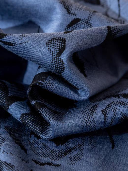 【棉莫双面布套装】SCHIESSER铂雅棉莫双面布开胸睡衣套装 上50%棉 50%莫代尔丝光双面布 180克 99/25616H 商品图6