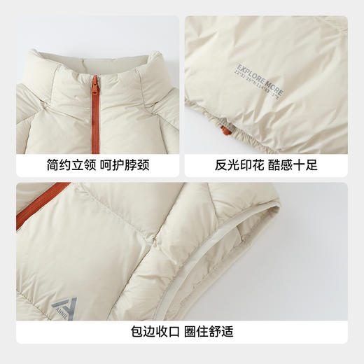 【实体店同款】男童羽绒马夹冬季新款安奈儿童装AB542108 商品图4