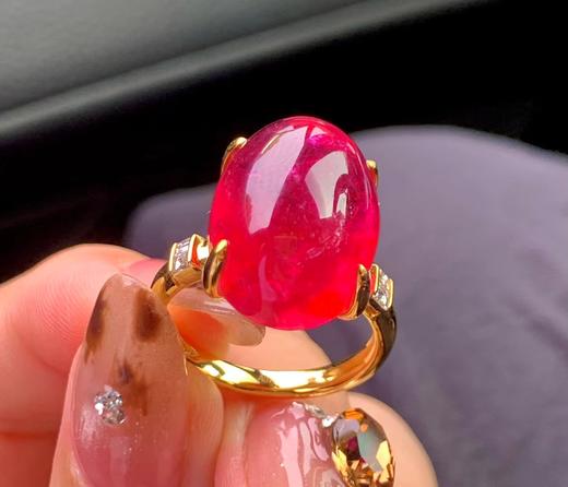 19.2ct素面碧玺戒指 商品图0