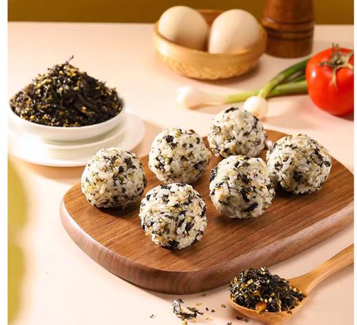 有机海苔拌饭无添加剂独立袋装海苔脆片芝麻寿司拌饭饭团香酥紫菜 商品图2